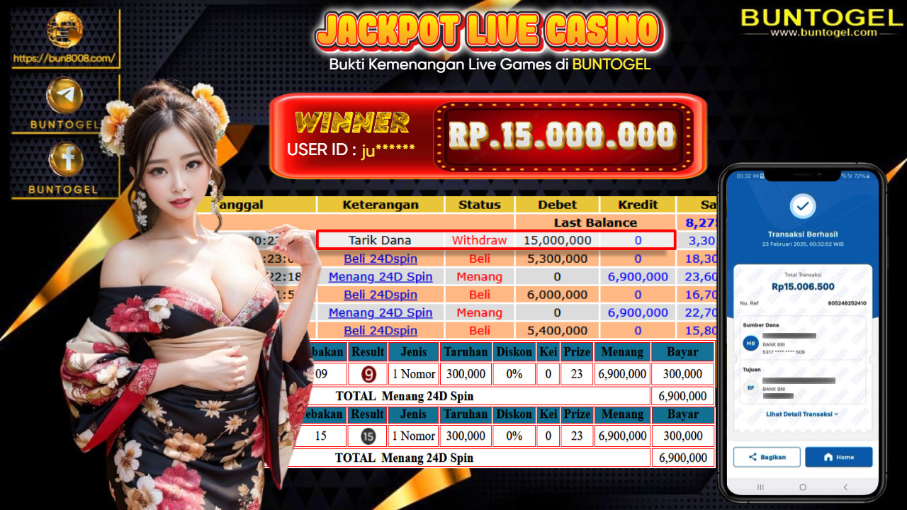 BUKTI BAYAR BUNTOGEL