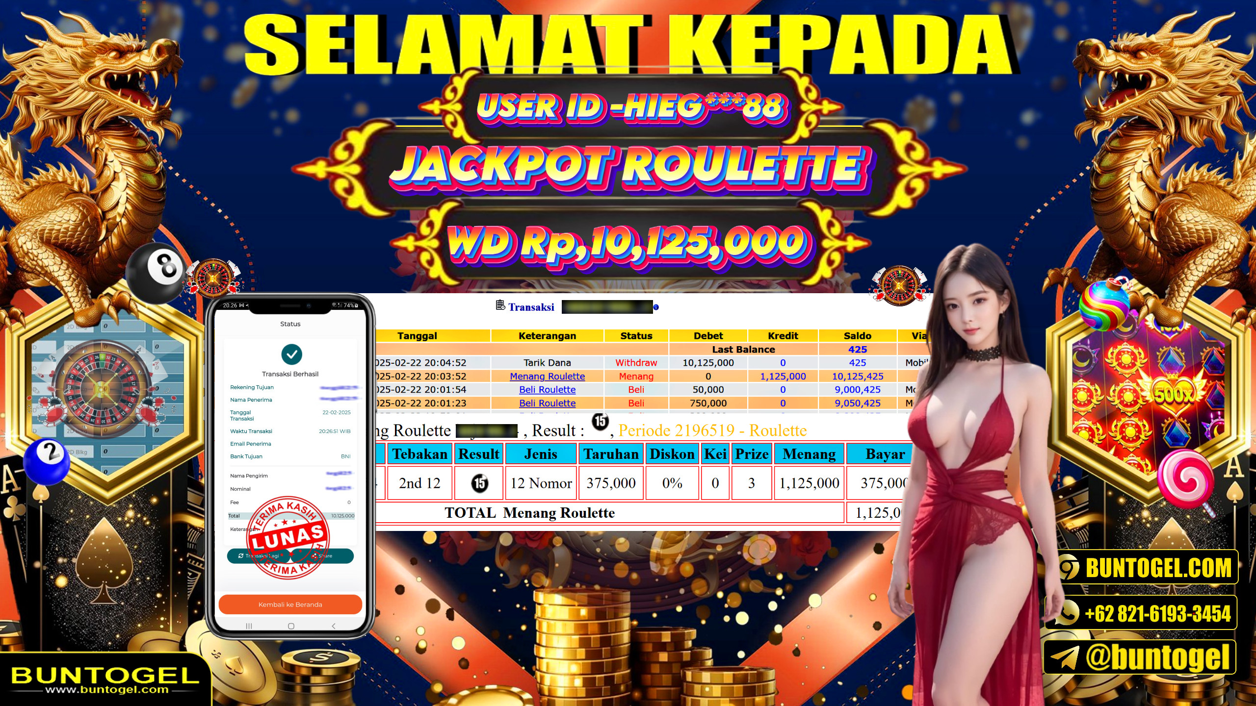 BUKTI BAYAR BUNTOGEL