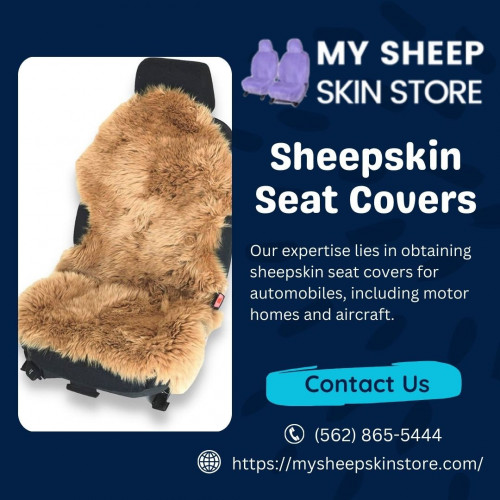 When you can have amazing, why settle for ordinary? With our unique Sheepskin Seat Covers, we at My Sheepskin Store in California are revolutionizing automobile comfort. These seat coverings, which are made of high-quality, natural sheepskin, provide unparalleled softness, breathability, and temperature control, making them ideal for California's unpredictable climate. Our sheepskin seat covers offer a comfortable, opulent ride all year long, whether you're traveling the open road or commuting every day. They are essential for any auto enthusiast since they are made to fit the majority of automobile models and are simple to install and maintain. Visit My Sheepskin Store or browse our inventory online to give your vehicle the makeover it needs. Sheepskin seat coverings allow you to drive in comfort and style.