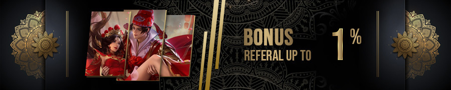 BONUS REFFERAL 1%
