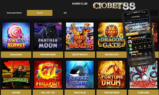 Slot Gacor Sore Hari Ini Mainkan Mario Club full Scater |CIOBET88