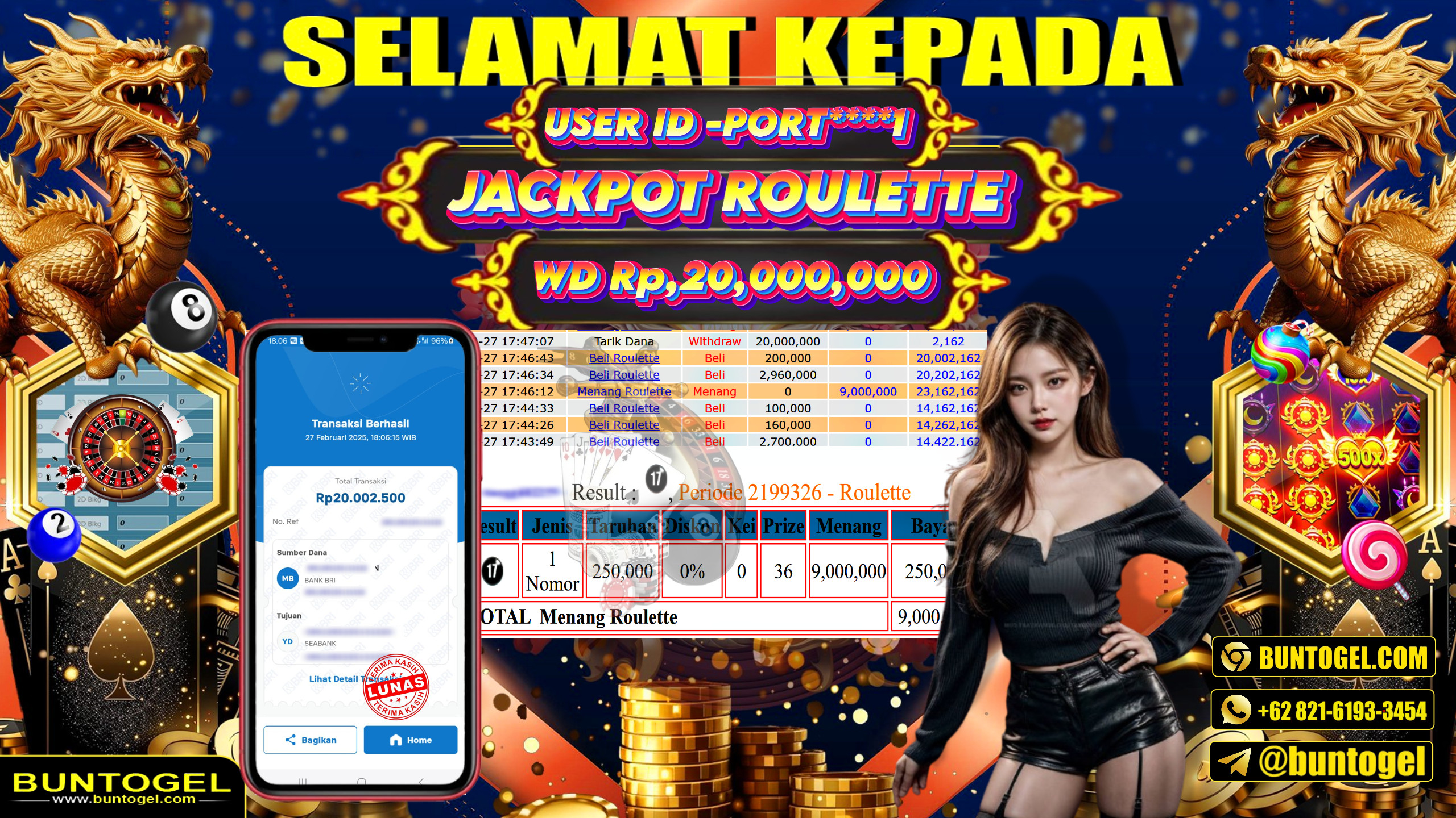 BUKTI BAYAR BUNTOGEL