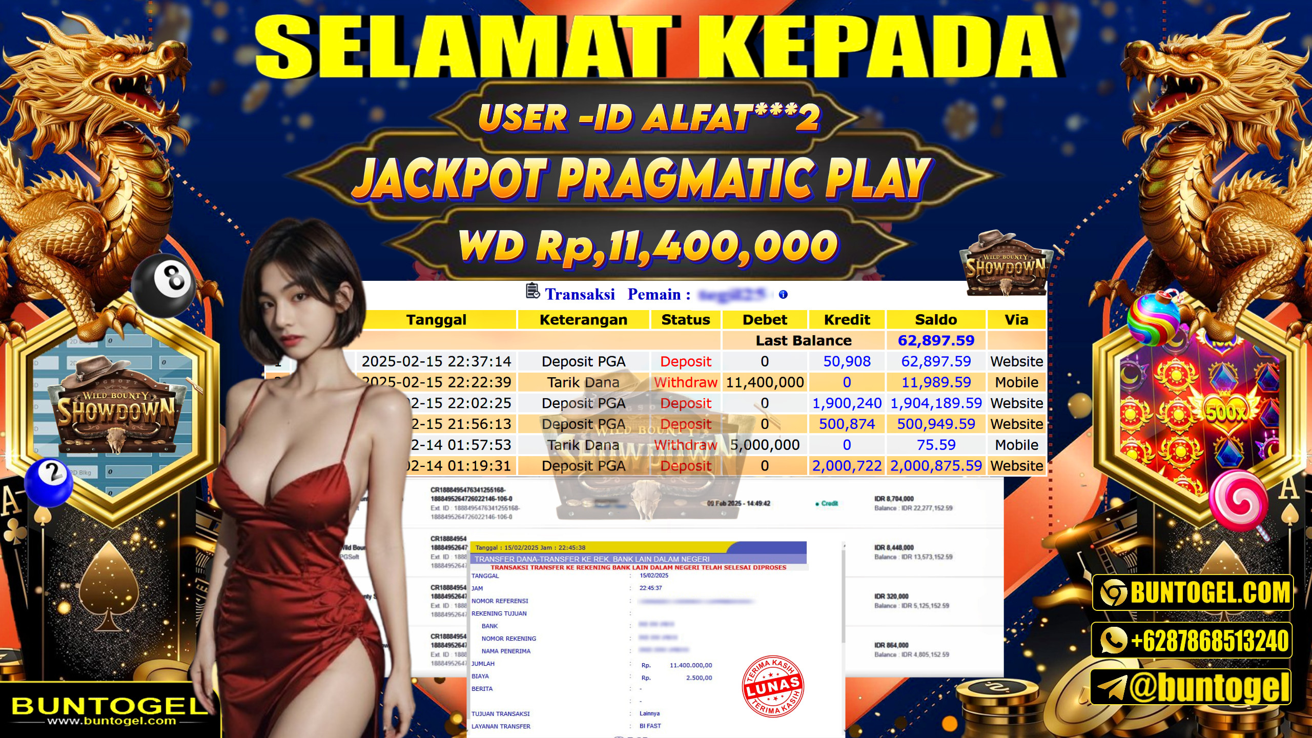 BUKTI BAYAR BUNTOGEL