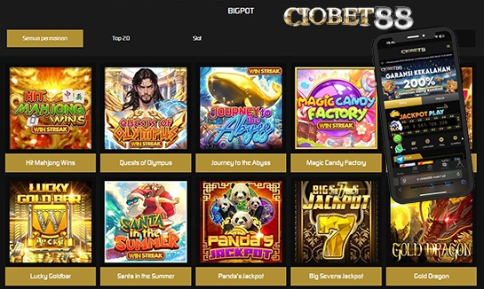 Slot Gacor Resmi Penyedia Permainan Bigpot Terbaik | CIOBET88