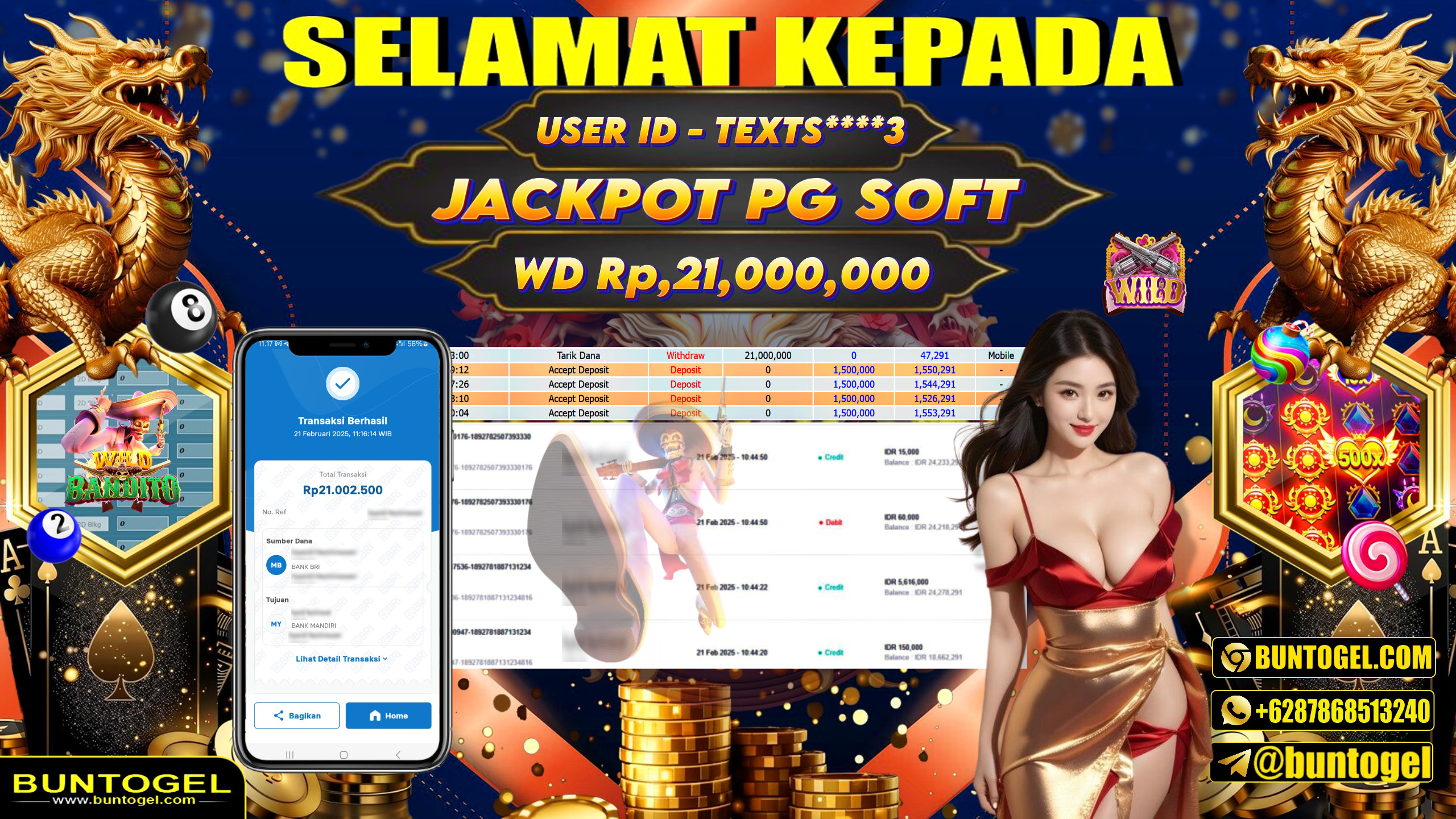 BUKTI BAYAR BUNTOGEL