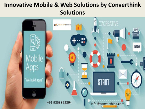 Converthink Solutions is a top app development company in Bhubaneswar, delivering innovative mobile and web solutions. With expertise in Android, iOS, and custom software, they craft user-friendly applications tailored to business needs. Their skilled developers ensure seamless performance, security, and scalability. From startups to enterprises, they offer cutting-edge digital solutions, UI/UX design, and cloud integration. Converthink Solutions prioritizes client satisfaction, leveraging advanced technologies to build high-performing apps. Their agile development approach ensures timely delivery and cost-effective services. Whether for e-commerce, healthcare, or education, they create feature-rich applications driving business success.Visit Us:https://www.converthink.com/service/mobile-app-development