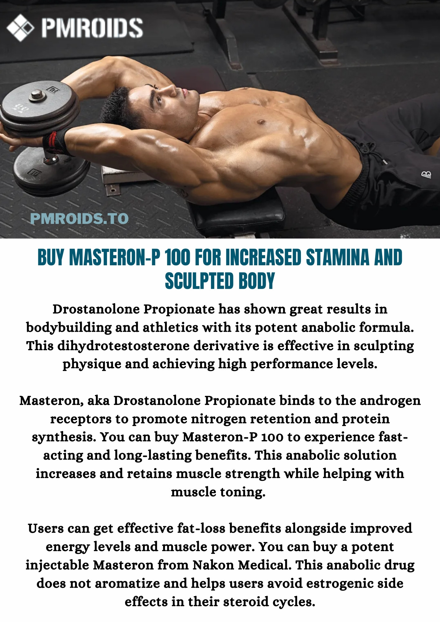 Buy Masteron-P 100 for Increased Stamina and Sculpted Body - Gifyu