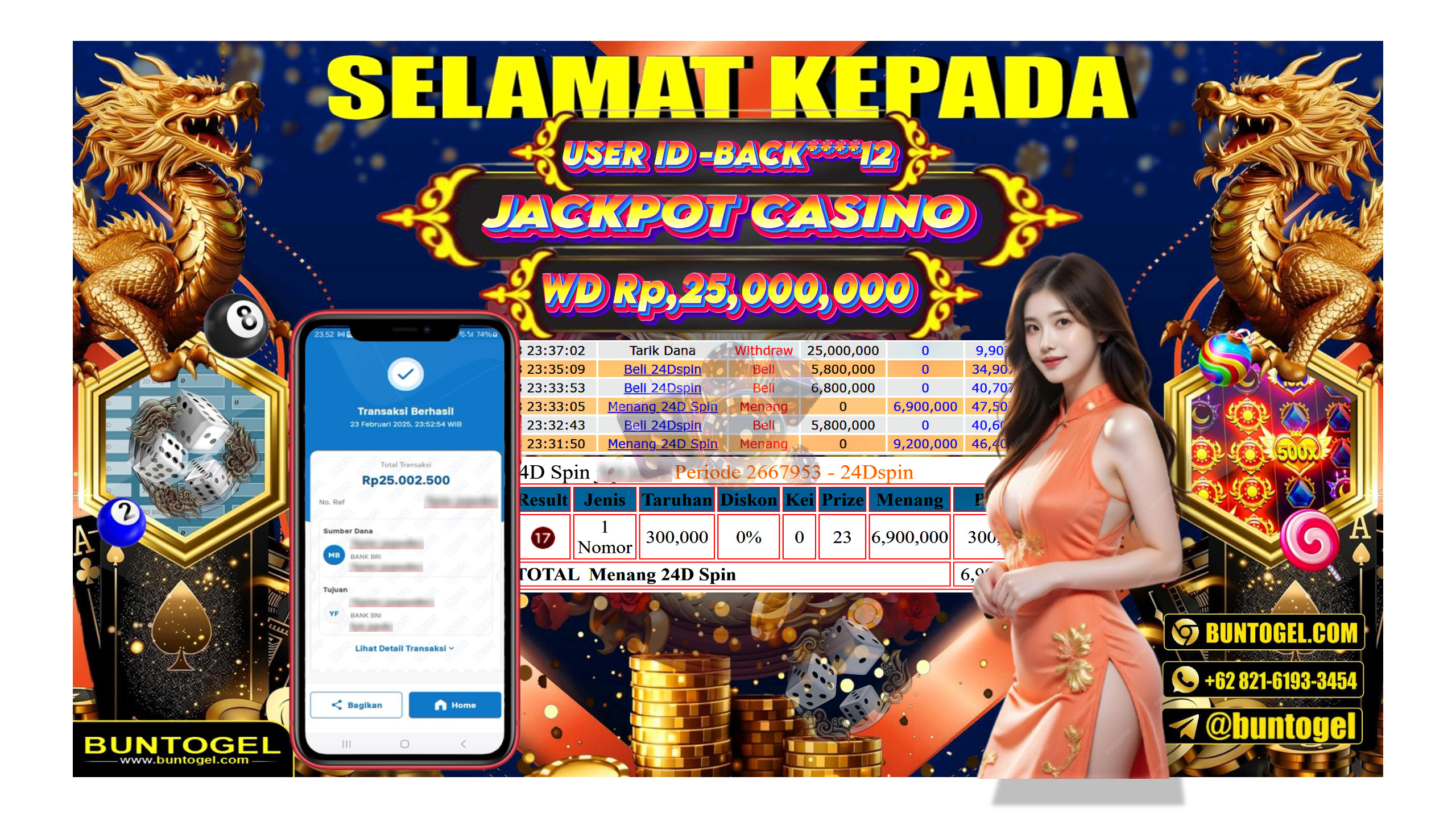 BUKTI BAYAR BUNTOGEL