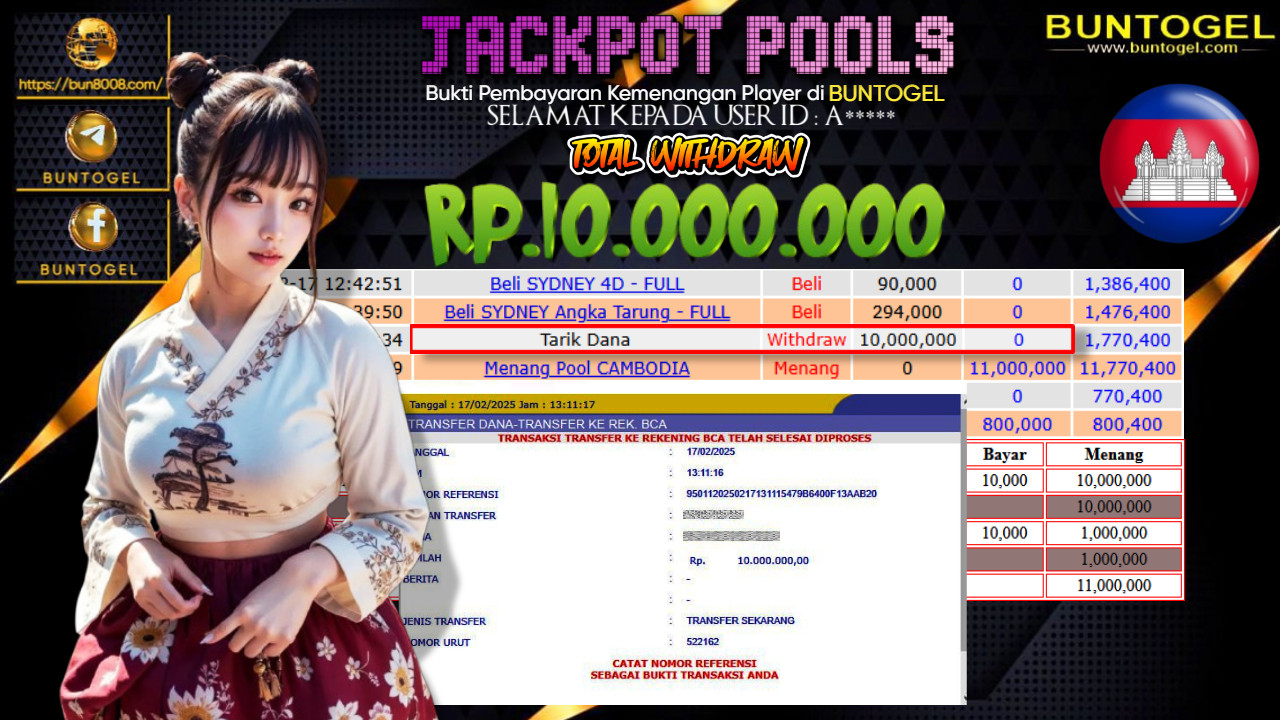 BUKTI BAYAR BUNTOGEL