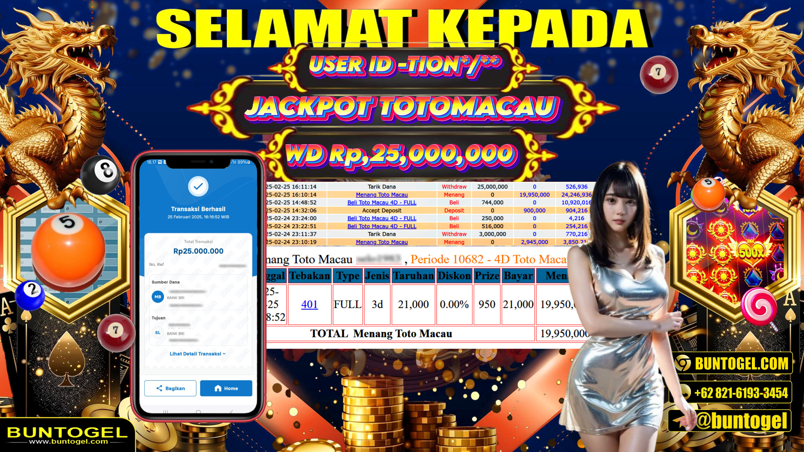 BUKTI BAYAR BUNTOGEL