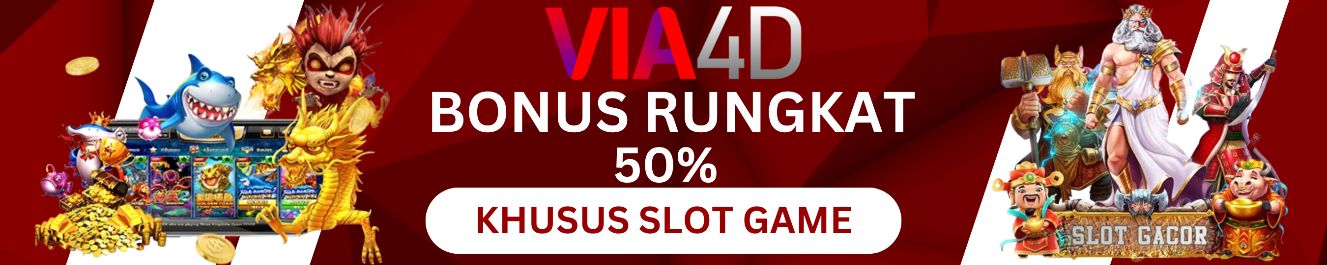 BONUS RUNGKAT 50%