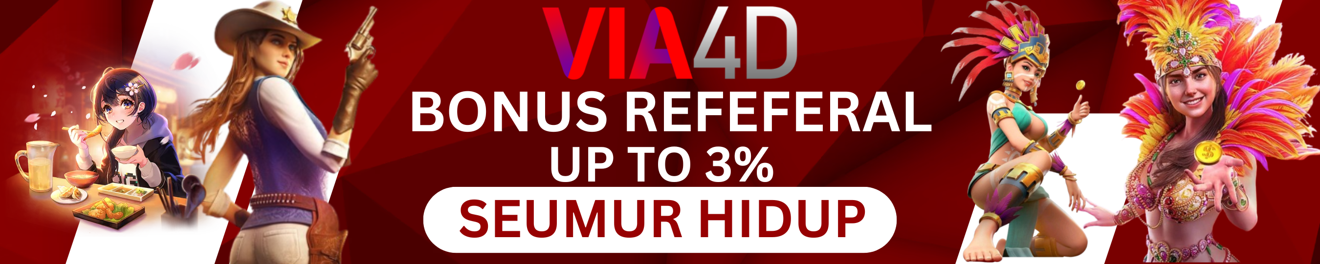 BONUS REFFERAL UP TO 3% SEUMUR HIDUP