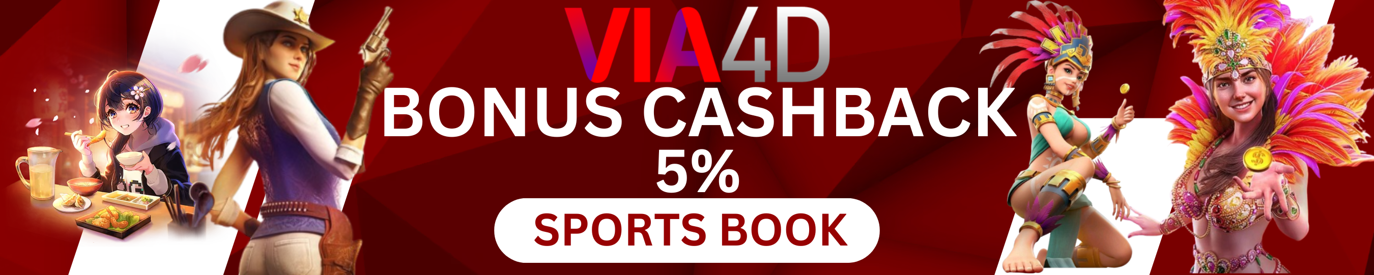 BONUS CASHBACK 5% (SPORTSBOOK)