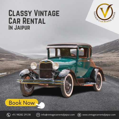 Looking for vintage car rental in Jaipur? Experience royal elegance with our classic cars, perfect for weddings, pre-wedding shoots, and special events. Book now for a luxurious and timeless ride!

Visit us:- https://vintagecarrentaljaipur.com/vintage-car-rental-in-jaipur.html