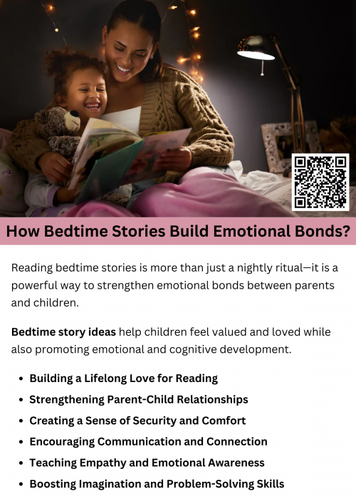 Bedtime stories strengthen emotional bonds by providing a quiet, intimate time for parents and children to connect. Sharing stories helps create a sense of security, comfort, and trust. Through personalized bedtime story ideas, parents can express love, teach values, and reinforce family traditions. This consistent, nurturing routine fosters positive emotional development, making bedtime a special time for both relaxation and deepening the parent-child relationship. To know more visit here https://inflationeducation.net/better-bedtime-stories/