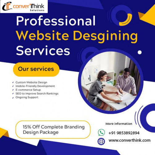 Converthink Solution is a leading web design company, delivering responsive, SEO-friendly, and high-performance websites for businesses worldwide.