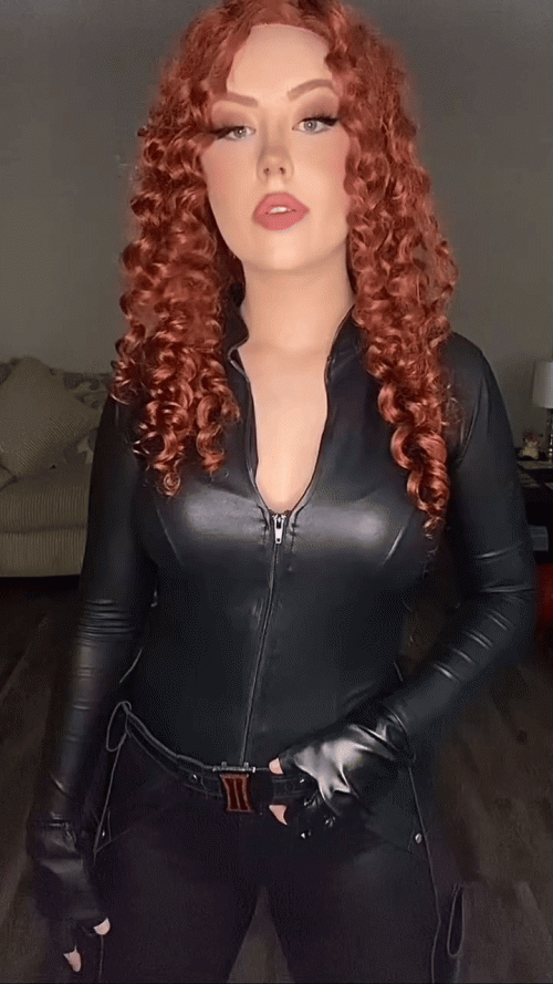 Black Widow Sexy Pose