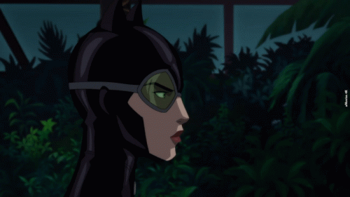 Batman Hush Catwoman and Poison Ivy Kiss