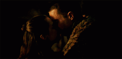 Gendrya Gendry and Arya kiss