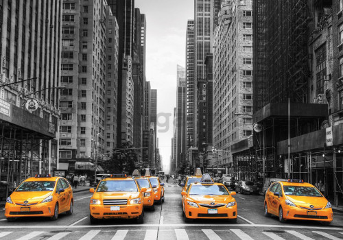 fototapeta vliesova nyc taxi 350x245 cm