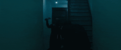 hallway fight
