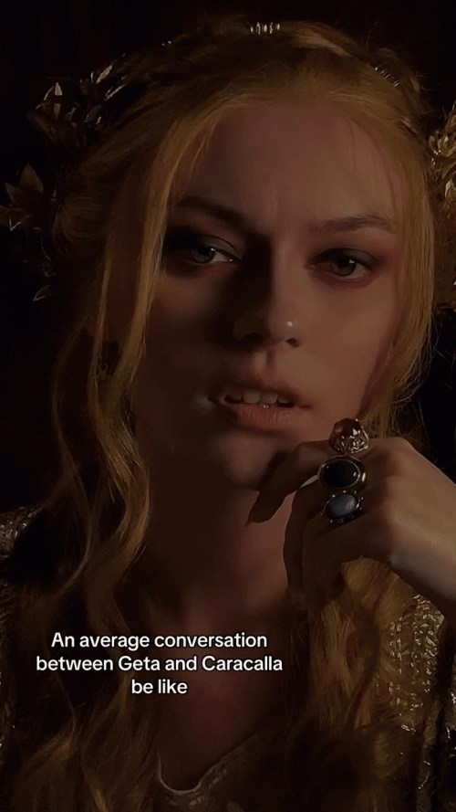Genderbend Empress Geta Caracalla from Gladiator II 2