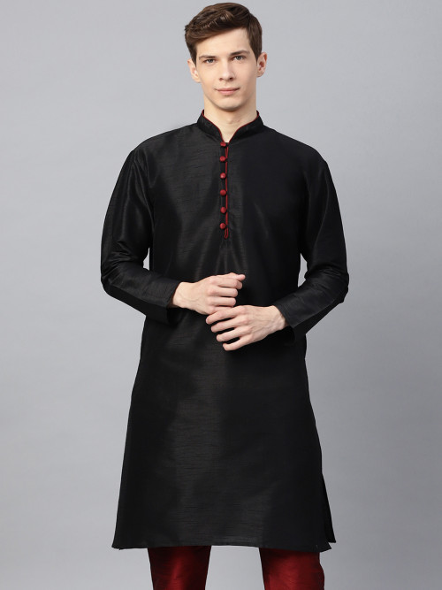 black moti kurta 1