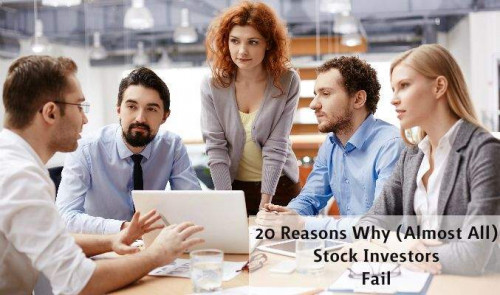 Read this blog to know the 20 reasons why almost all stock investors fail to achieve desired returns from stock market. Don't be one of them. Act smart. Know more https://bit.ly/2TSQjDP