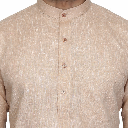 brown dobby white dhoti 5