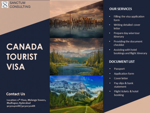 Get all the documents required, processing time, fees and other queries related to Canada visa