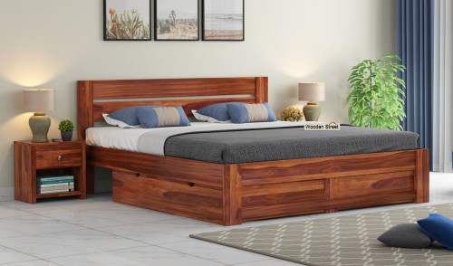 You can buy wooden storage beds online in Delhi from the exclusive collection available at Wooden Street. For more details visit: https://www.woodenstreet.com/bed-with-storage-in-delhi