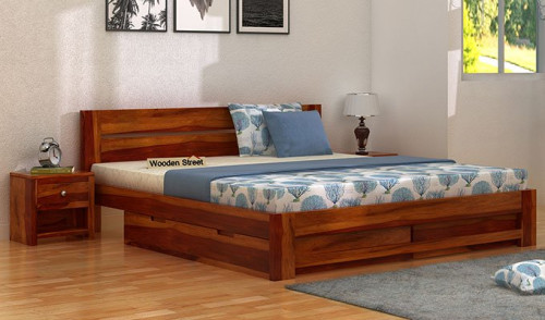 Check out the latest collection of queen size beds online at Wooden Street. Find the best queen size bed that matches your room decor. Visit: https://www.woodenstreet.com/queen-size-beds