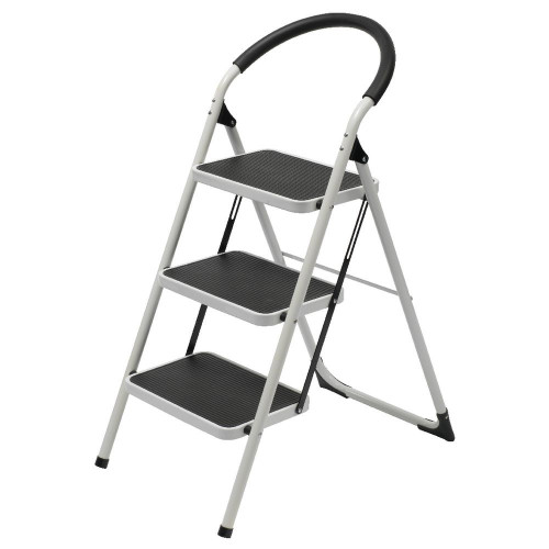 family ladder with 3 step white