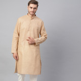 fawn-dobby-kurta-1