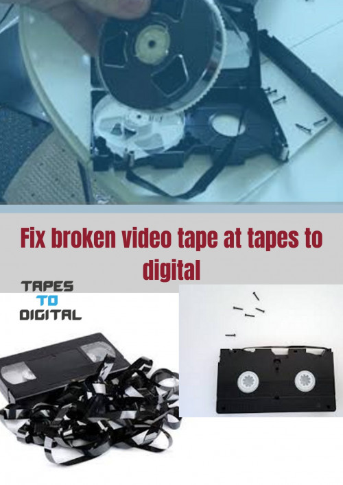 fix broken video tape