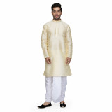 gold-silk-kurta-cotton-dhoti-1
