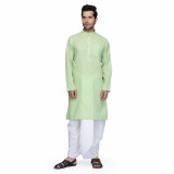 green-dobby-white-dhoti-1