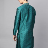 green-jakard-kurta-4