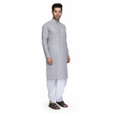 grey-dobby-white-dhoti-2