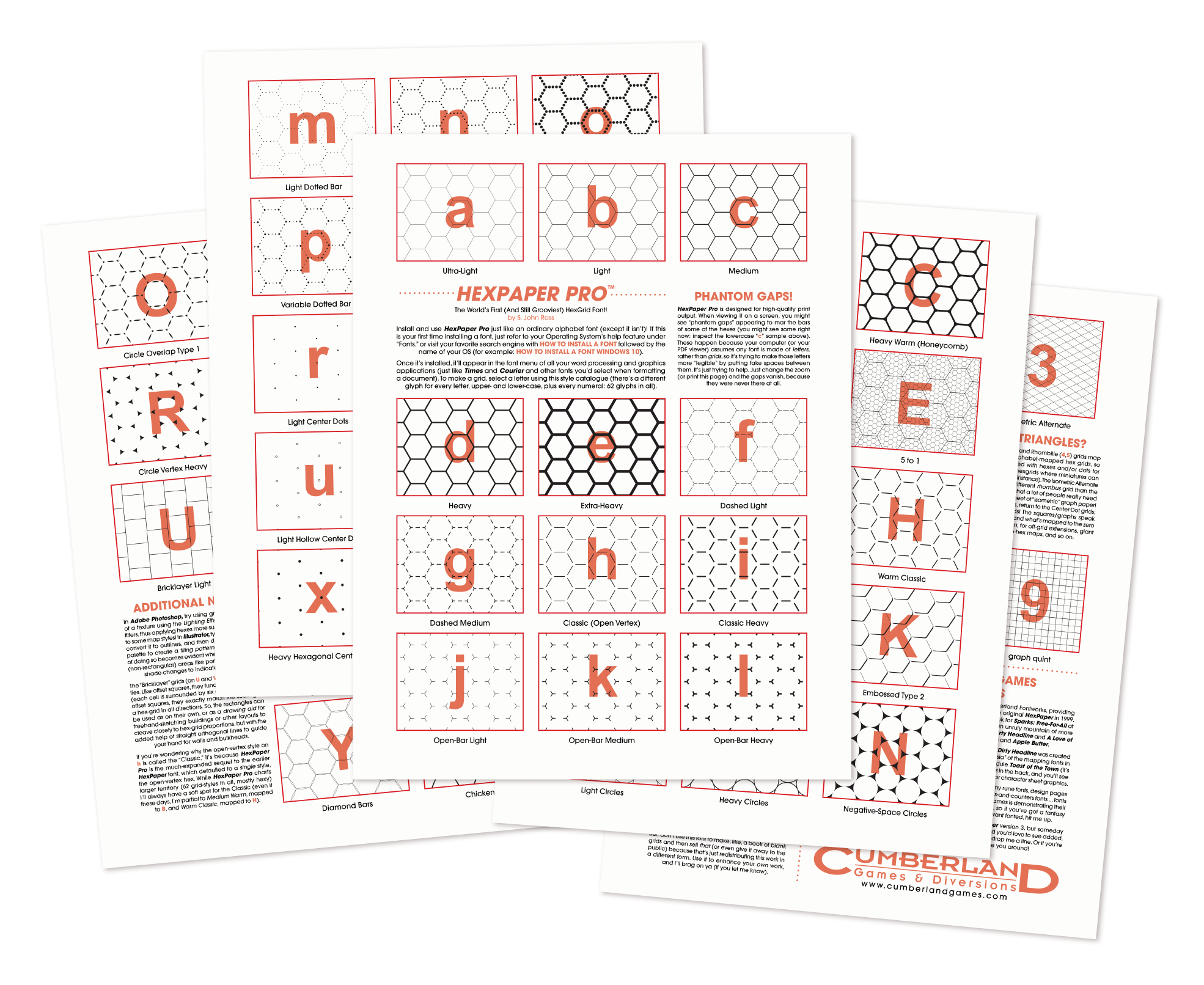 HexPaper Guide Pages