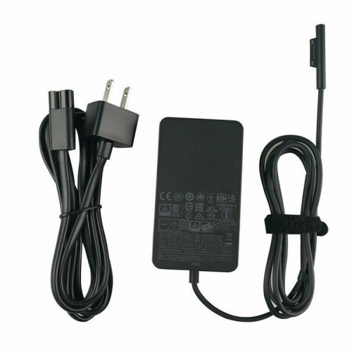 44W Microsoft Surface 1800 Charger/Adapter
https://www.adapterone.com/44w-microsoft-surface-1800-chargeradapter-p-60673.html
Product Info
Input:100-240V / 50-60Hz
Voltage-Electric current-Output Power: 15V 2.58A 44W / 5V 1A(USB)
Color: Black
Condition: New, Genuine 100% Original
Warranty: Full 12 Months Warranty and 30 Days Money Back
Package included:
1 x Microsoft Charger
1 x US-PLUG Cable
Compatible Model:
Microsoft Surface 1800