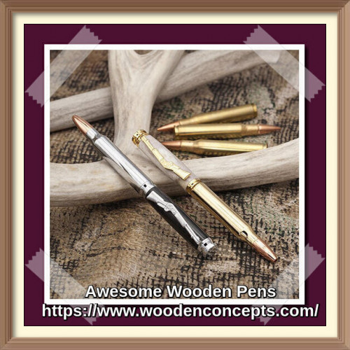 Handmade wood pens of Wooden Concepts make beautiful gifts and showcase the quality of wood material we use as well as the expertise and creativity of our woodwork. The pens are perfectly suited for those who love to use larger and heftier pens, having made of wood such as Dymondwood Fuchia, Hazelnut, Heritage Oak, Indigo Royalwood, Madras and Magnum.
https://www.woodenconcepts.com/