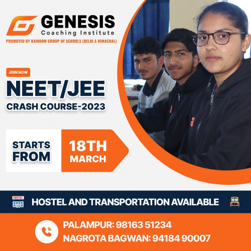 Maximize Your Potential with IIT-JEE Classes in Nagrota Bagwan, Himachal Pradesh. Our blended program of online & offline classes, taught by expert instructors, offers personalized attention for top results. Join now Genesis Coaching Institute and reach your dreams of IIT-JEE success!


https://genesiscoachinginstitute.com/