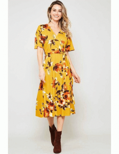 Gleam like a marigold. The spring ready mustard dress augurs well for a bright occasion at a friend’s party or a small get together. Buy online at Jazzmilly.com.https://jazzmilly.com/products/kelly-spring-ready-mustard-dress