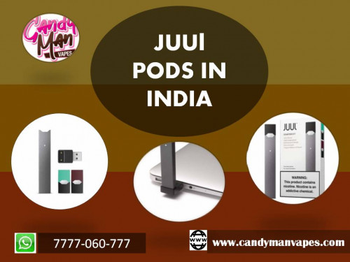 Buy Juul in Delhi, Juul Pods, Charger and Device Starter Kit available online in flavors at the lowest price in India at Candyman Vapes. 100% Authentic.