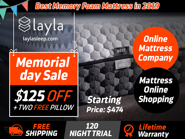 layla mattress memorial day sale