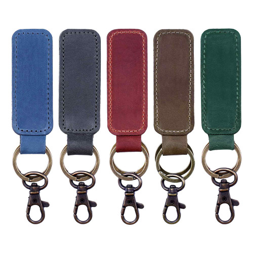 Get personalized leather Keychains to keep your keys safe and secure for many years. This stylish Key tag are made of high quality leather that age beautifully and soften over time.