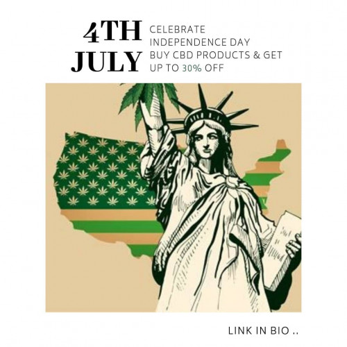 As the fourth of July is a few days away, Grab these amazing offers and discounts on CBD products of the top CBD brands.
#cbdoffers #cbdsale #4thofjuly #4thofjulysale #cbdproducts #buycbdoil