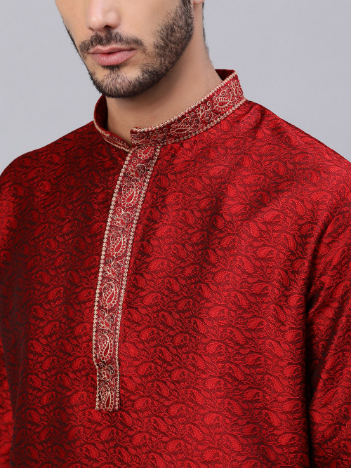 maroon-jakard-kurta-2.jpg