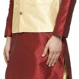 maroon-kurta-gold-jacket-gold-dhoti-3